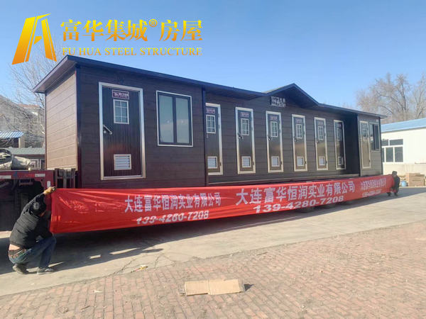 海东富华恒润实业承接新疆博湖县生态公厕项目